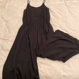 Black Strappy Jumpsuit